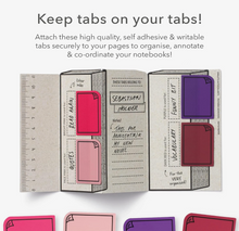 Load image into Gallery viewer, Bookaroo Sticky Tabs - Pinks
