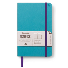 Load image into Gallery viewer, Bookaroo Notebook - A5 Turquoise
