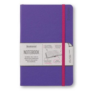 Bookaroo Notebook - A5 Purple