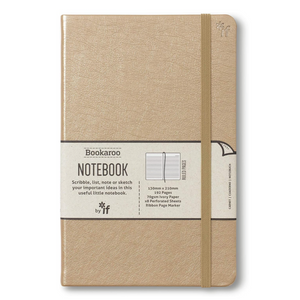 Bookaroo Notebook - A5 Gold