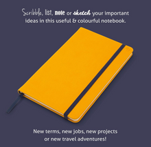 Load image into Gallery viewer, Bookaroo Notebook - A5 Mustard
