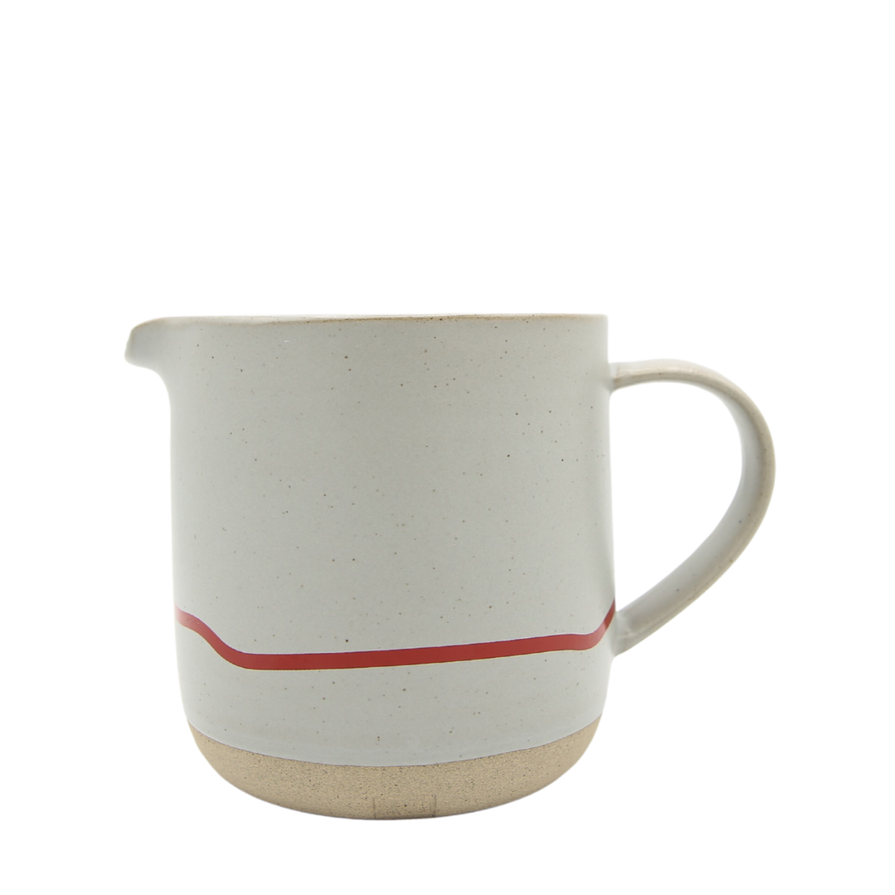 Keith Brymer Jones Large Jug - Pebble & Red