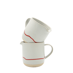 Keith Brymer Jones Large Jug - Pebble & Red