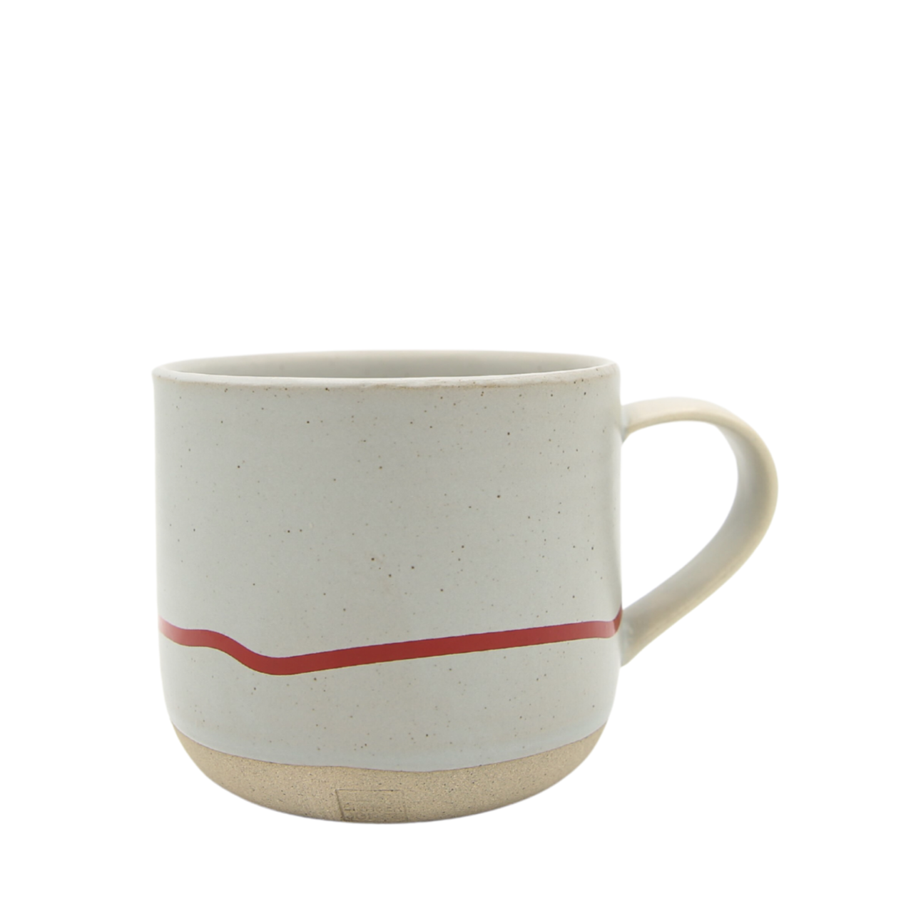 Keith Brymer Jones Medium Mug - Pebble & Red