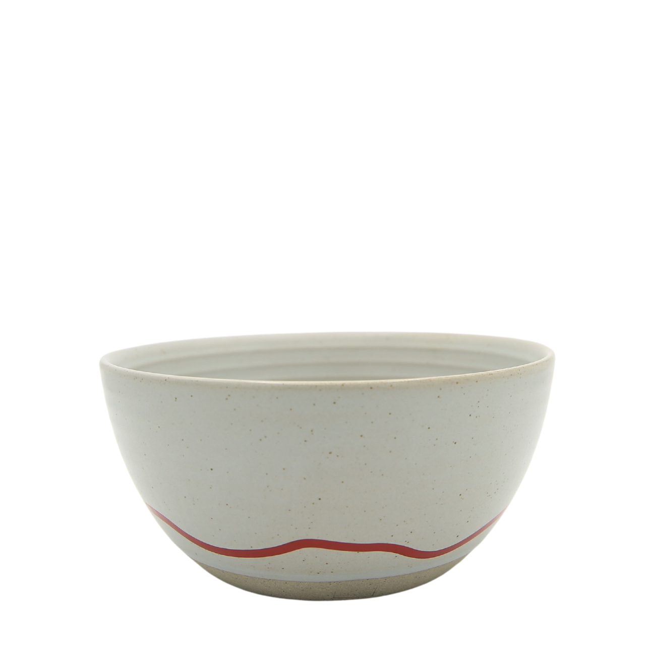 Keith Brymer Jones Medium Bowl - Pebble & Red