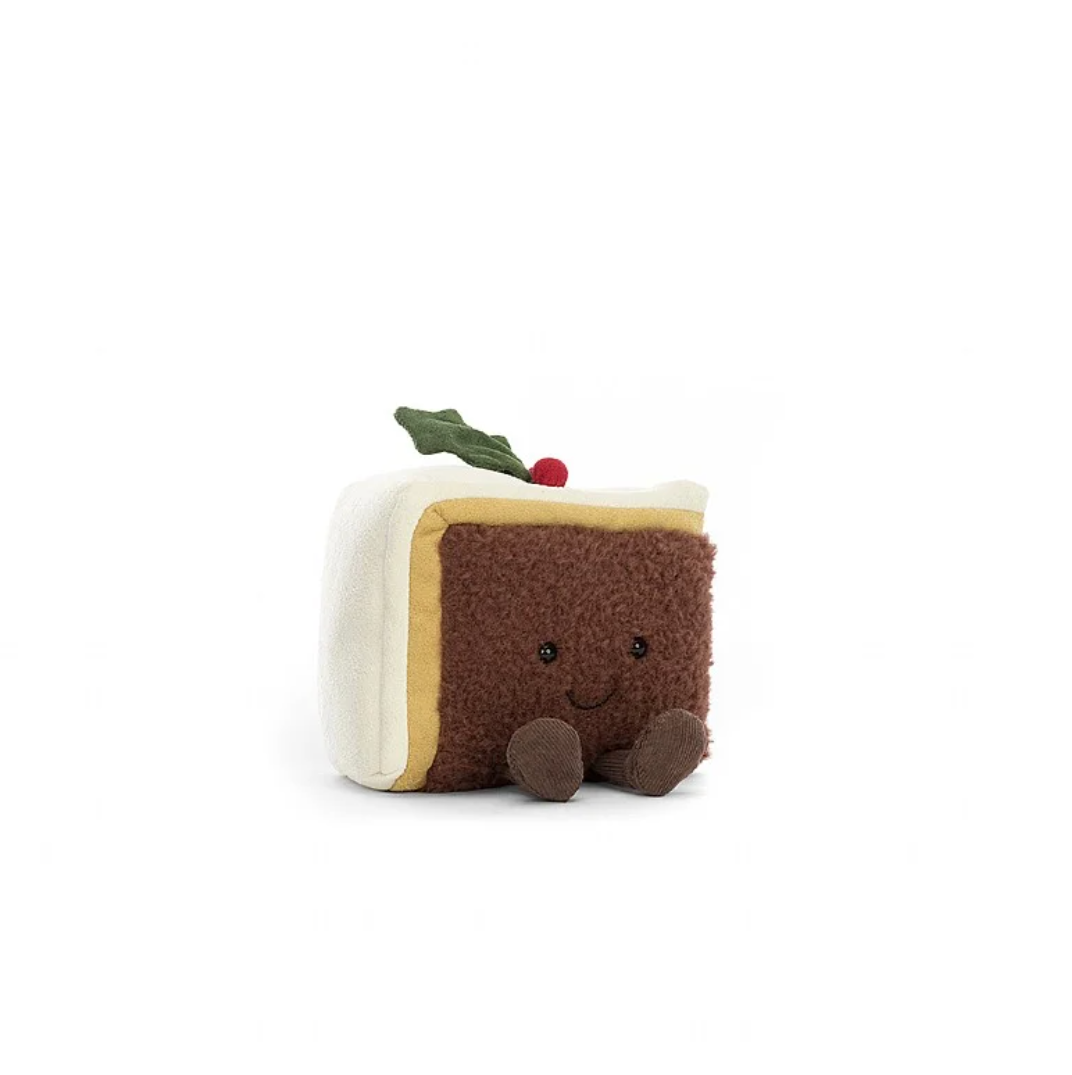 Jellycat Amuseable Slice Of Christmas Cake