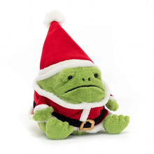 Load image into Gallery viewer, Jellycat Santa Ricky Rain Frog
