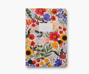 Rifle Paper Co Blossom Stitched Notebook Set