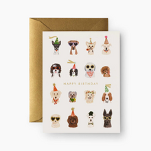 Load image into Gallery viewer, Rifle Paper Co Party Pups Card
