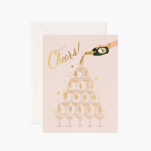 Rifle Paper Co Champagne Tower Cheers