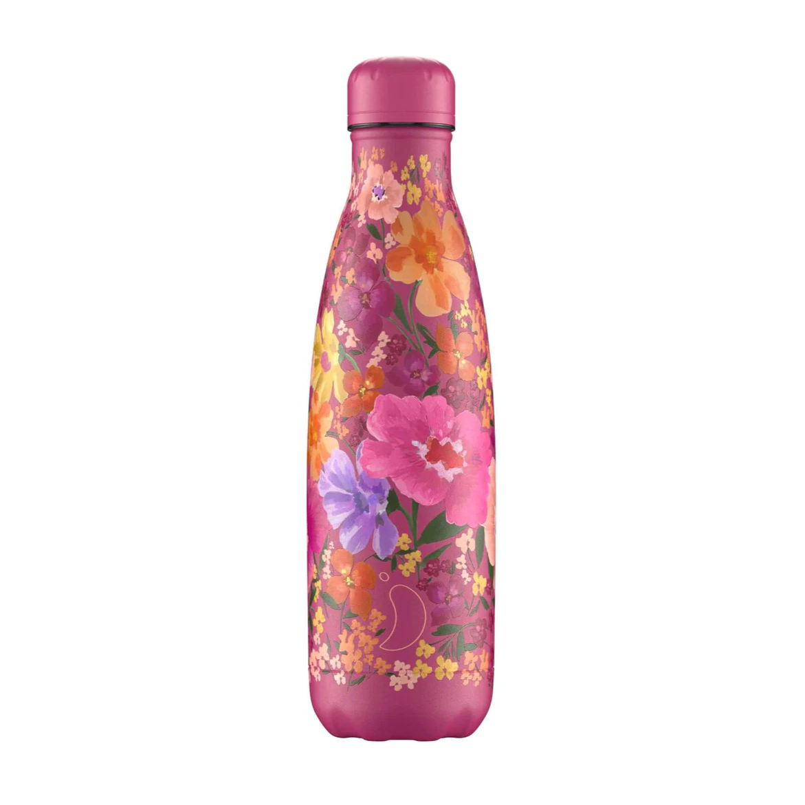 Chillys 500ml Floral Multi Meadow Bottle