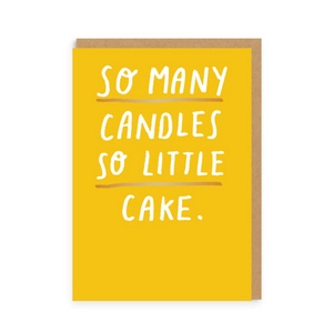 Ohh Deer So Many Candles Card