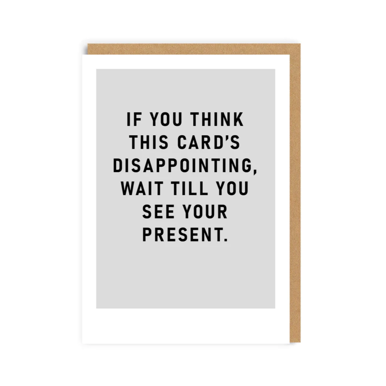 Ohh Deer Disappointing Card