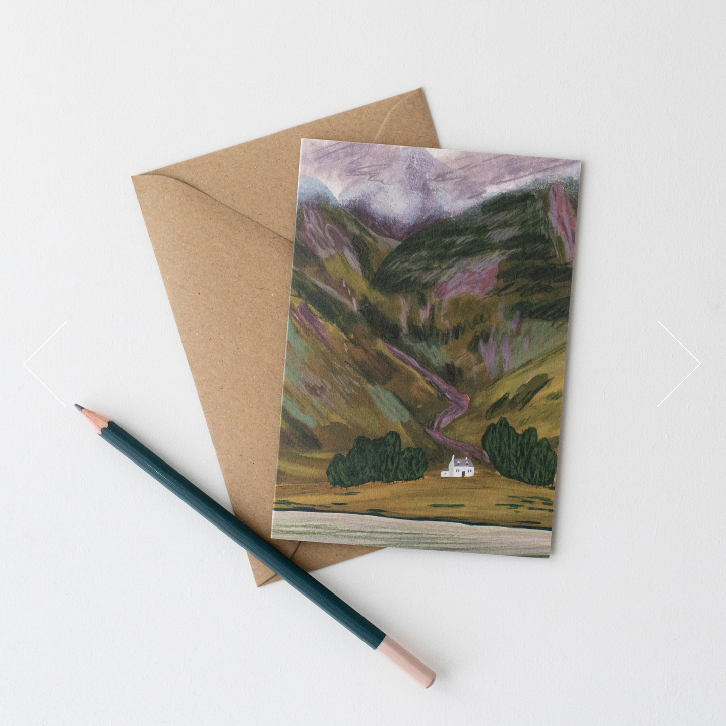 Joy Jen Glencoe House Blank Card