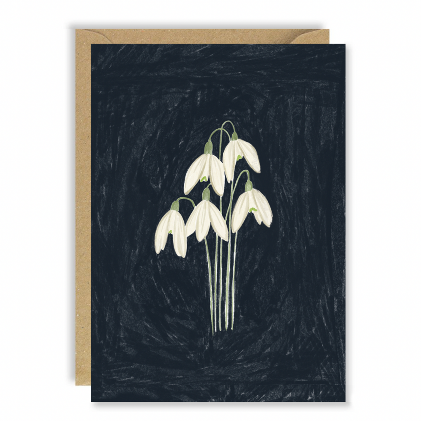 Joy Nevada Snowdrop Blank Card