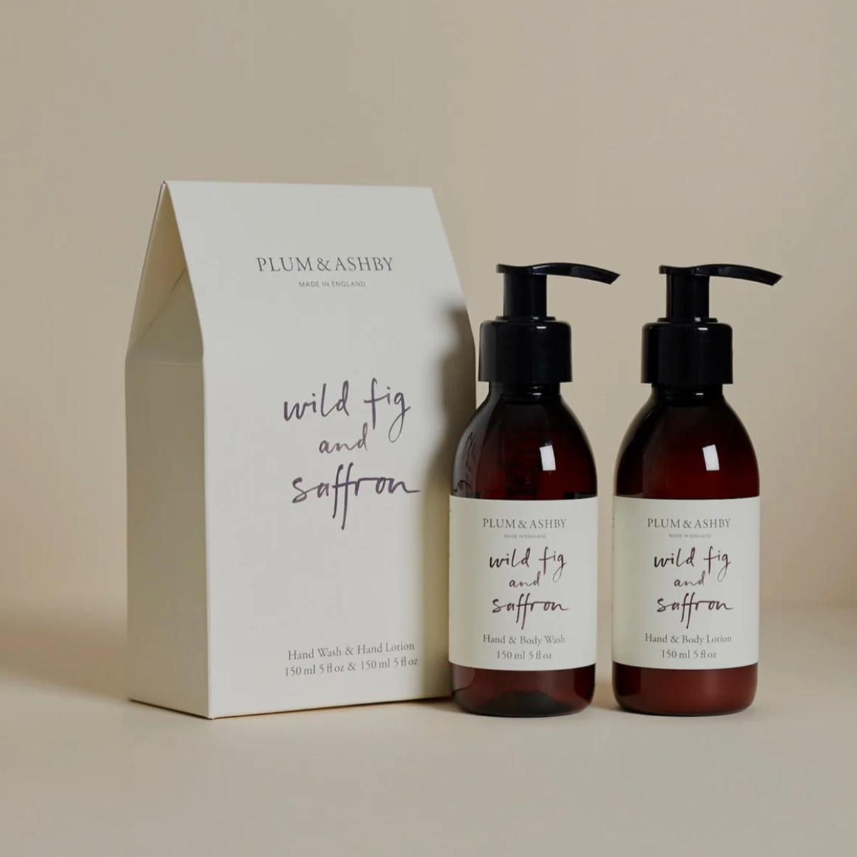 Plum & Ashby Wild Fig and Saffron Gift Set