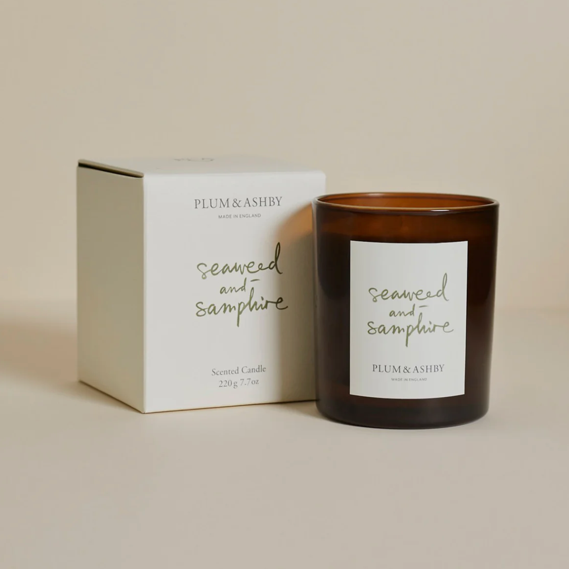 Plum & Ashby Seaweed & Samphire Candle