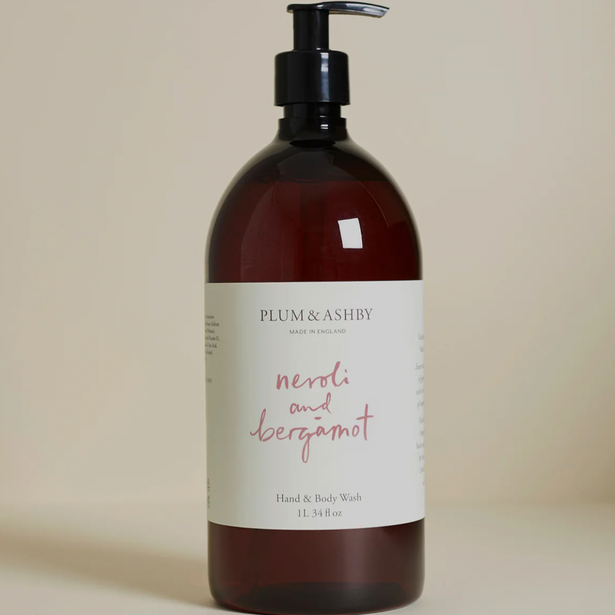 Plum & Ashby Neroli and Bergamot Hand & Body Wash