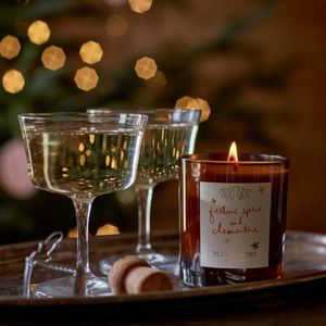 Plum & Ashby Festive Spice and Clementine Candle