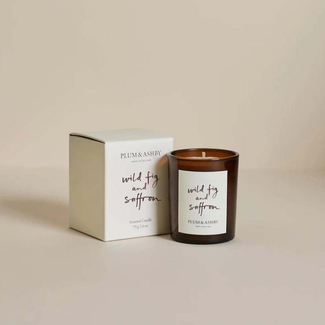 Plum & Ashby Wild Fig and Saffron Votive