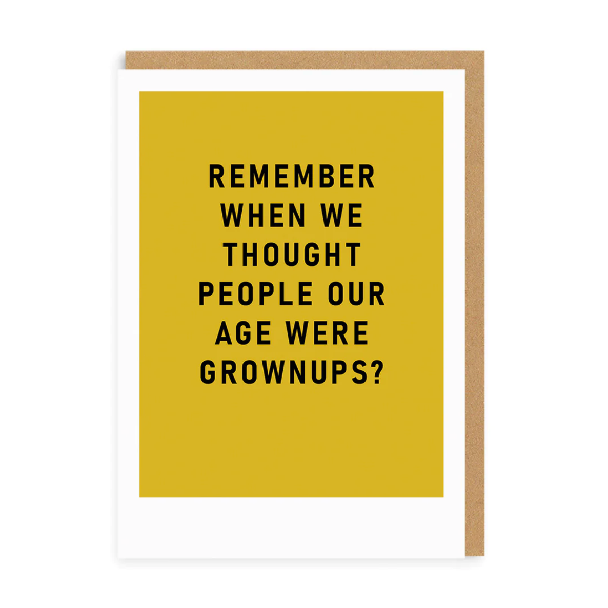 Ohh Deer Remember Grown Ups Card