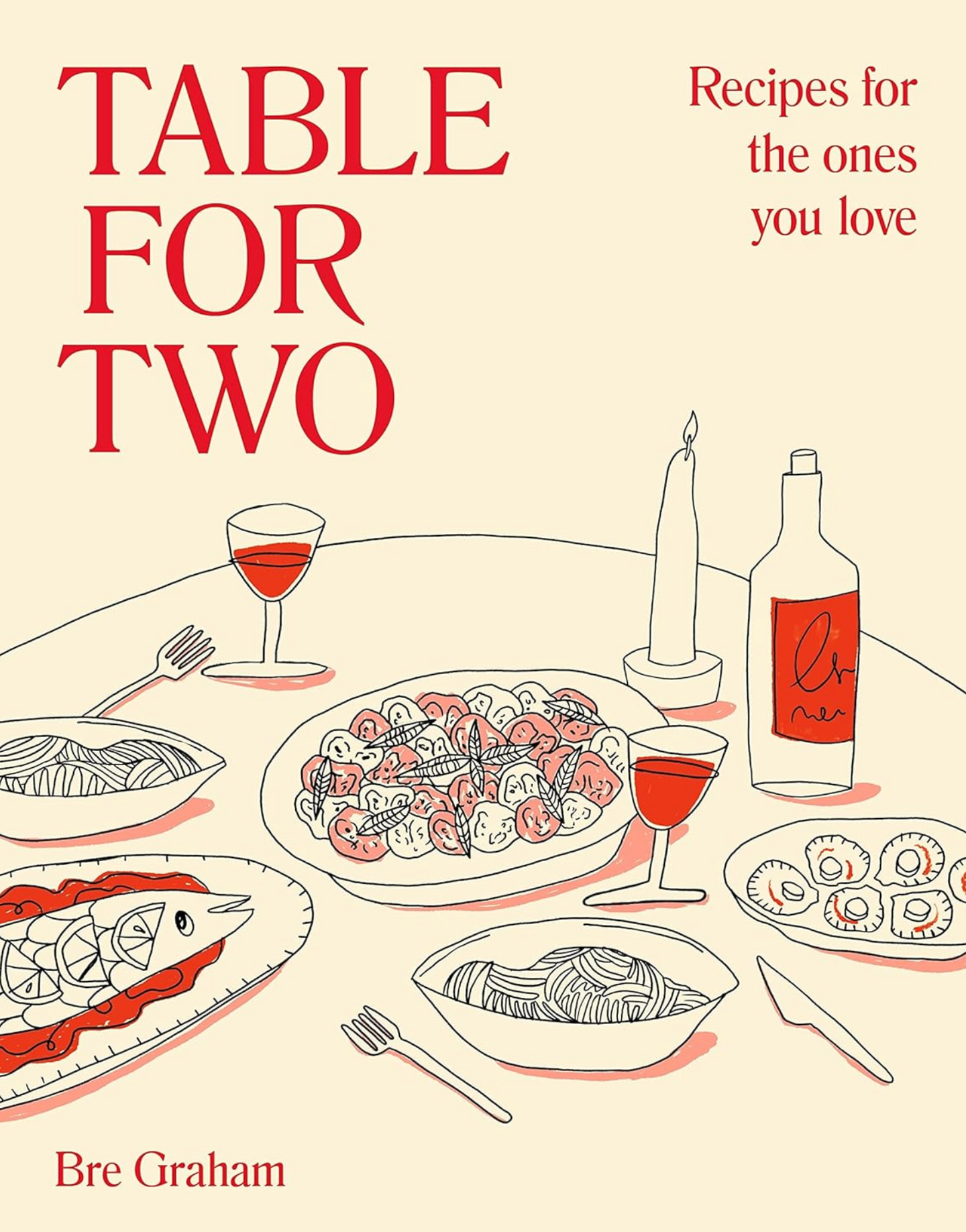 Table for Two Book - Bre Graham
