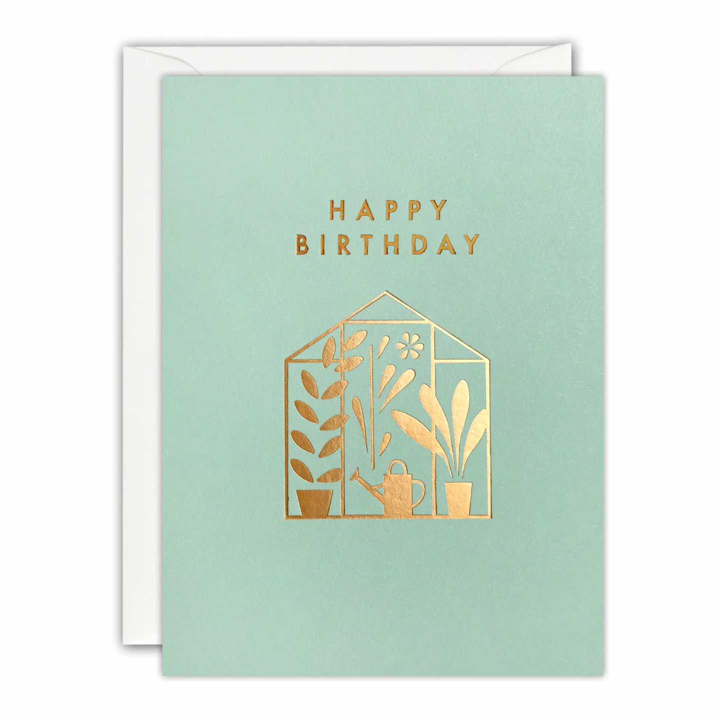 James Ellis Birthday Greenhouse Mini Card
