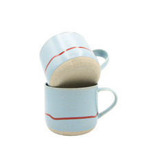Load image into Gallery viewer, Keith Brymer Jones Mug - Clear Sky &amp; Red
