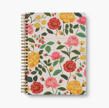 Load image into Gallery viewer, Rifle Paper Co Roses Spiral Notebook

