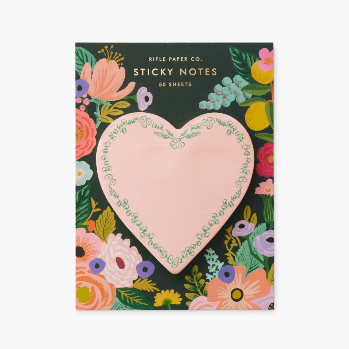 Rifle Paper Co Sticky Notes - Heart