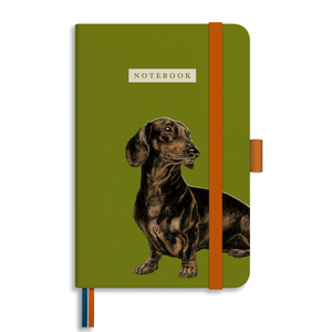 The Art File Sausage Dog A5 Notebook