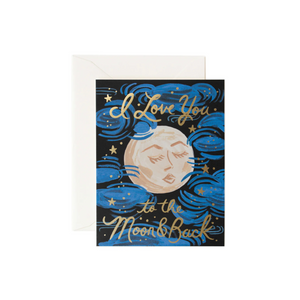 Rifle Paper Co To The Moon & Back Card