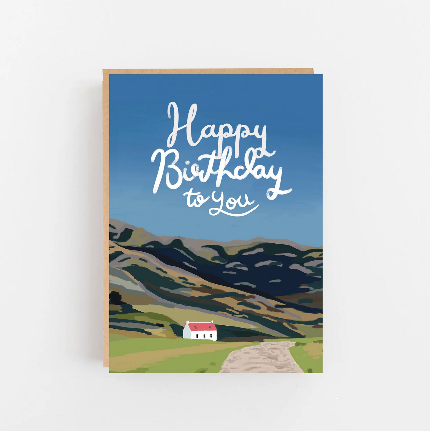 Lomond Paper Co Blue Sky Birthday Card