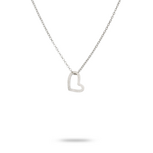 Load image into Gallery viewer, One &amp; Eight Silver Cupid Necklace
