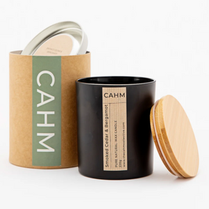 CAHM Smoked Cedar & Bergamot Candle