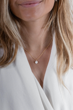 Load image into Gallery viewer, One &amp; Eight Pearl Gold Necklace
