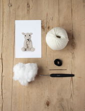 Load image into Gallery viewer, TOFT Simon the Sheep MINI Crochet Kit
