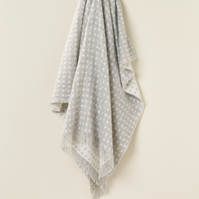 Load image into Gallery viewer, Bronte - Grey Spot Throw
