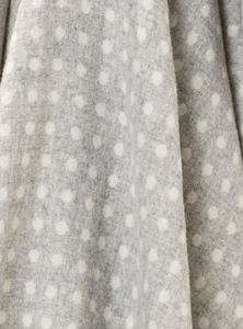 Bronte - Grey Spot Throw