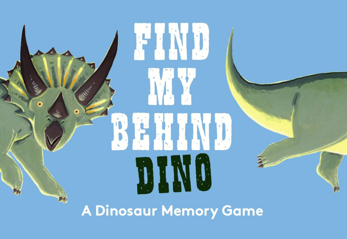 Find My Behind Dino Game