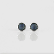 Load image into Gallery viewer, Alison Moore Labradorite Gemstone Studs
