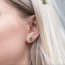 Load image into Gallery viewer, Alison Moore Labradorite Gemstone Studs
