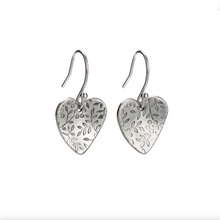 Load image into Gallery viewer, Alison Moore Rose Garden Heart Drop Earrings

