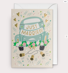 Lagom Just Married Card