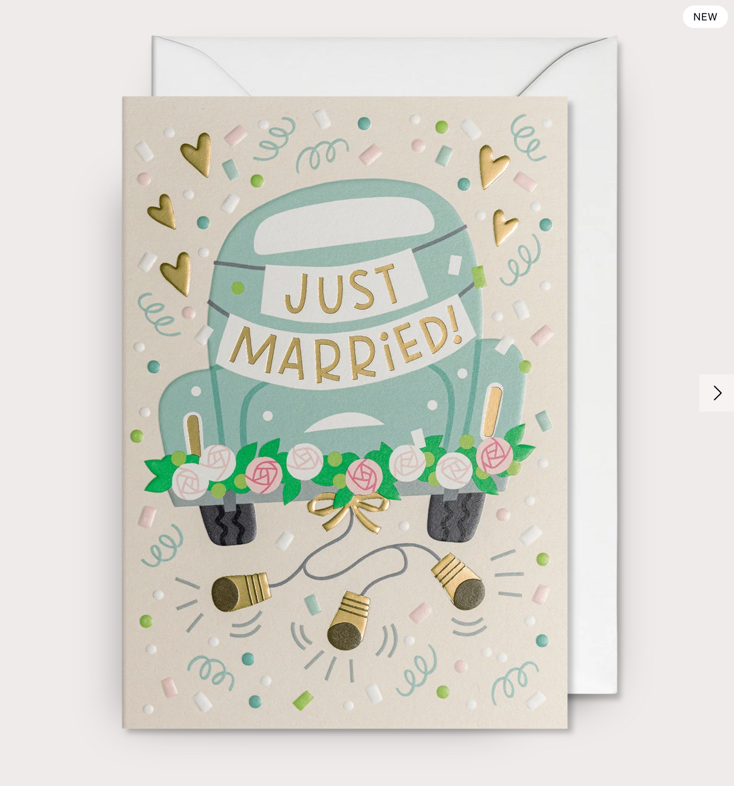 Lagom Just Married Card