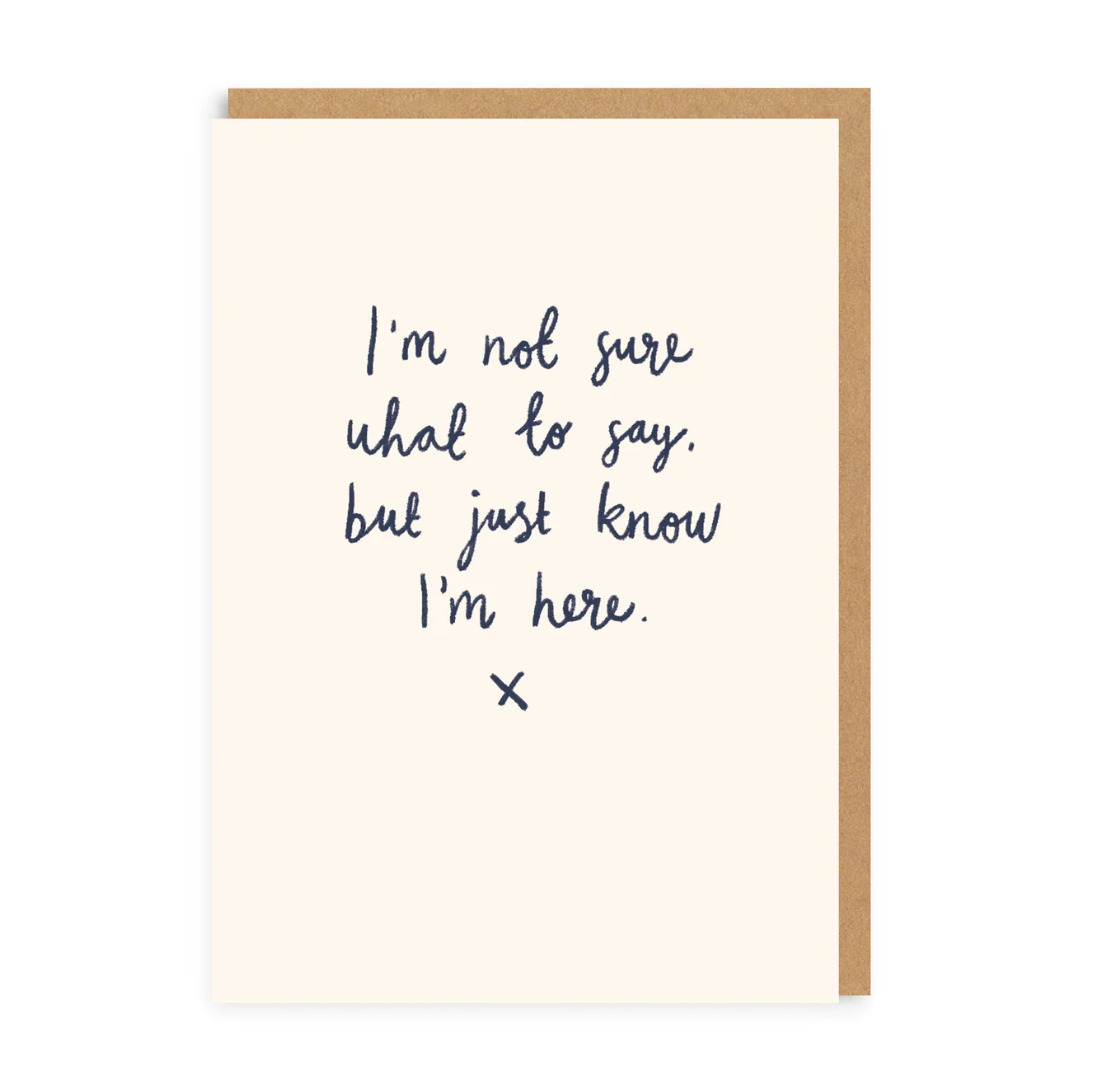 Ohh Deer Just Know I'm Here Card