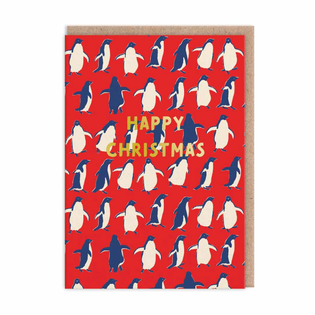 Ohh Deer Dancing Penguins Card
