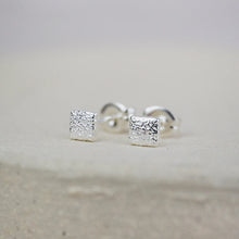 Load image into Gallery viewer, Lucy Kemp Mini Square Studs
