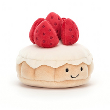Load image into Gallery viewer, Jellycat Pretty Patisserie Tarte Aux Fraises
