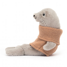 Load image into Gallery viewer, Jellycat Cozy Crew Seal
